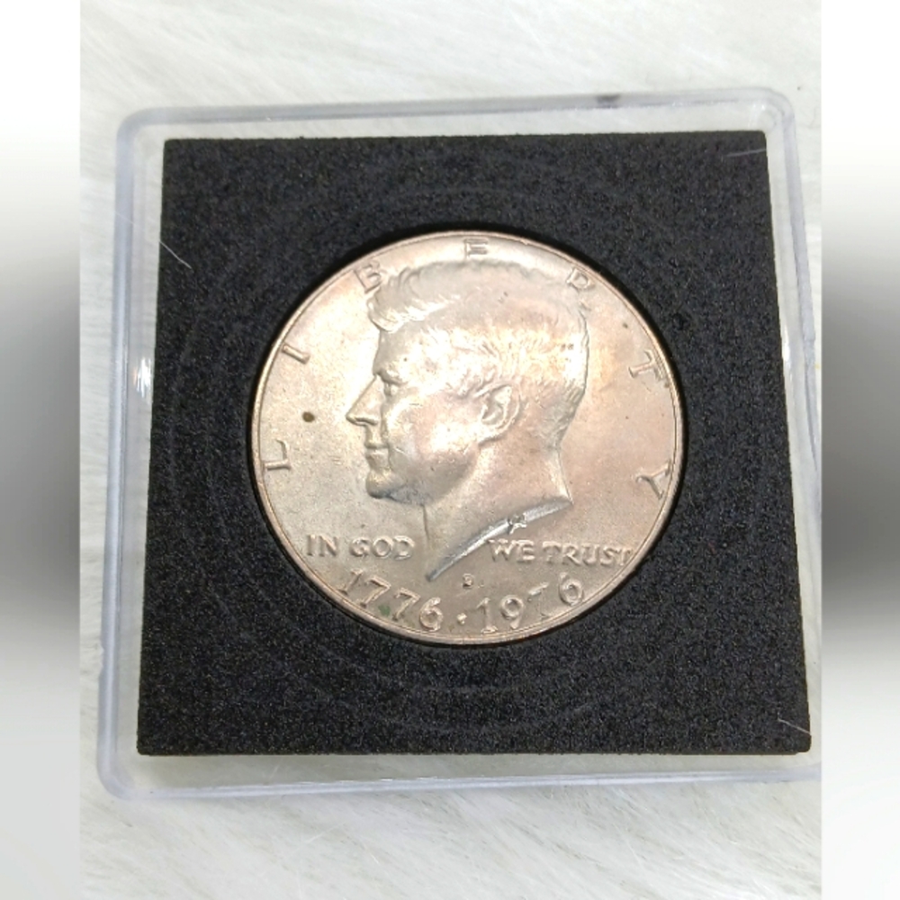 United States Half Dollar Coin 1776 1976 JFK Kennedy Silver Bicentennial
